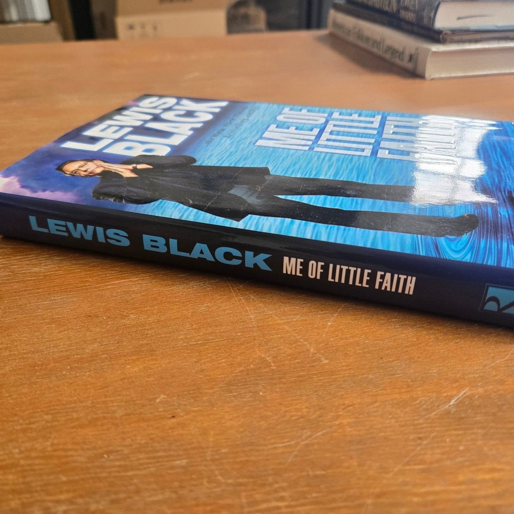 Lewis Black Me of Little Faith‎ Signed Hardcover Book Autograph - Picture 4 of 9
